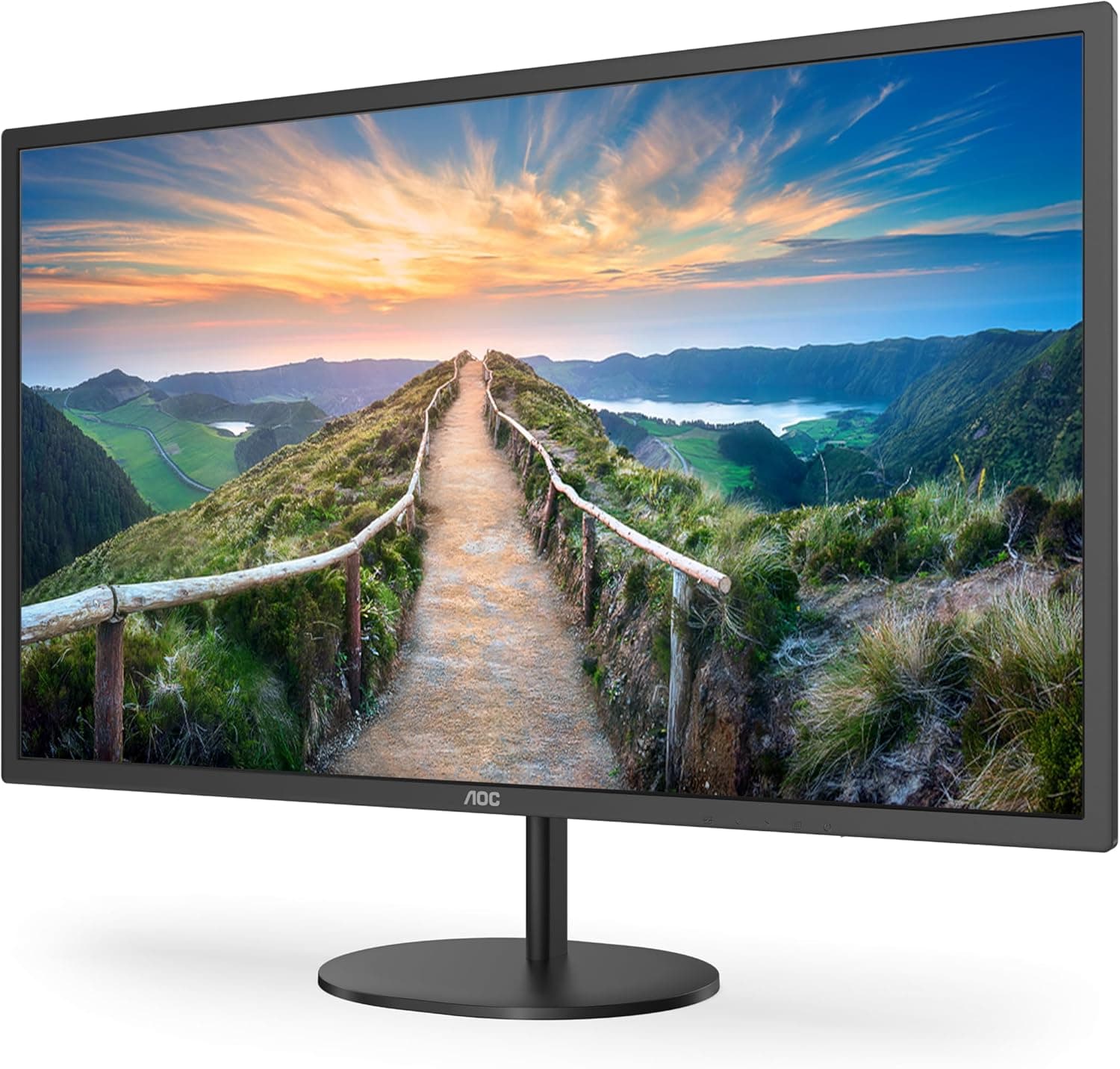 AOC Q32V4 | Monitor 32 polegadas QHD IPS 75Hz com coluna integrada e HDMI