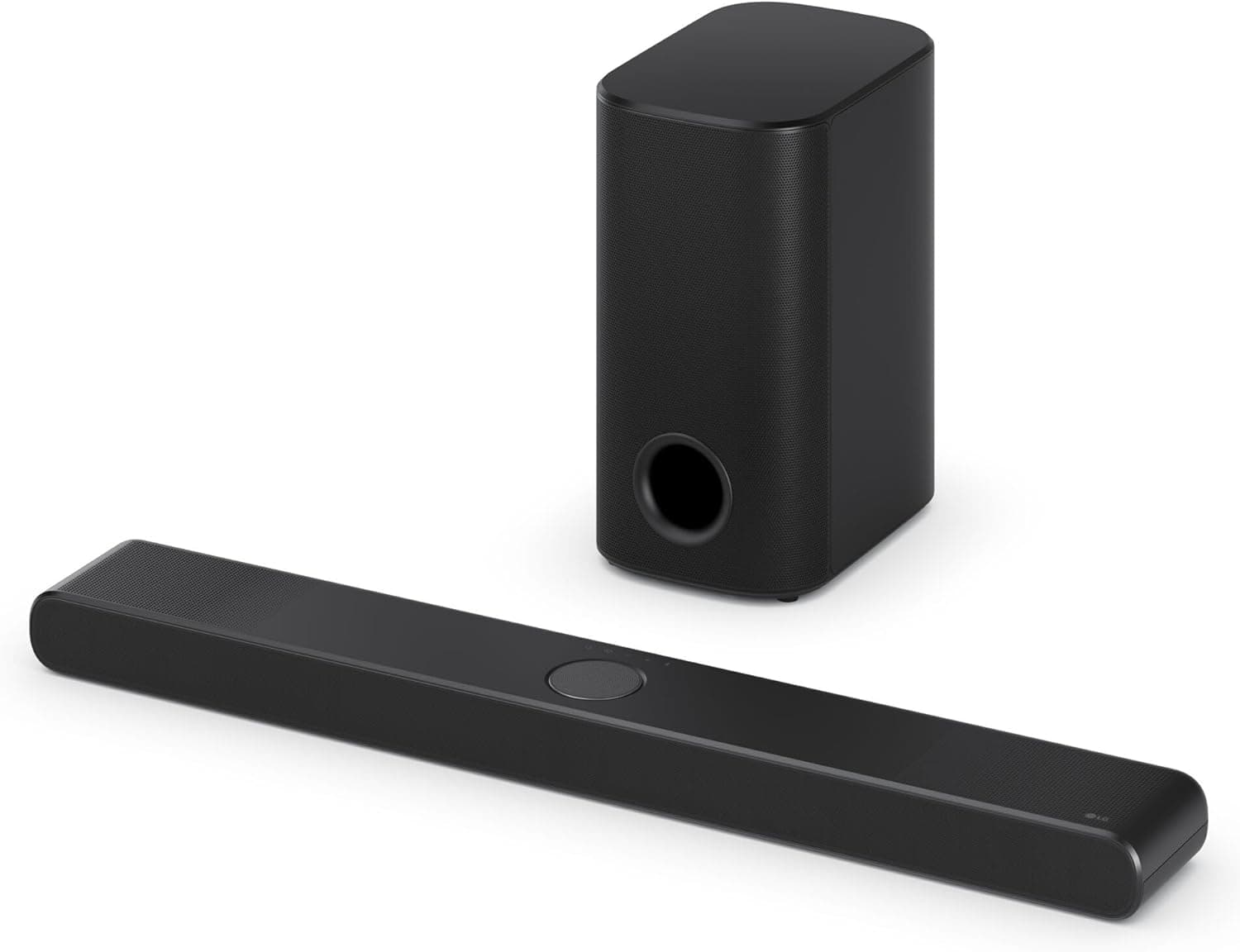 LG DS77TY 3.1.3 Dolby Atmos Barra de Sonido (400 W) con subwoofer inalámbrico (eARC, HDMI, óptico, Bluetooth) [2024], Negro
