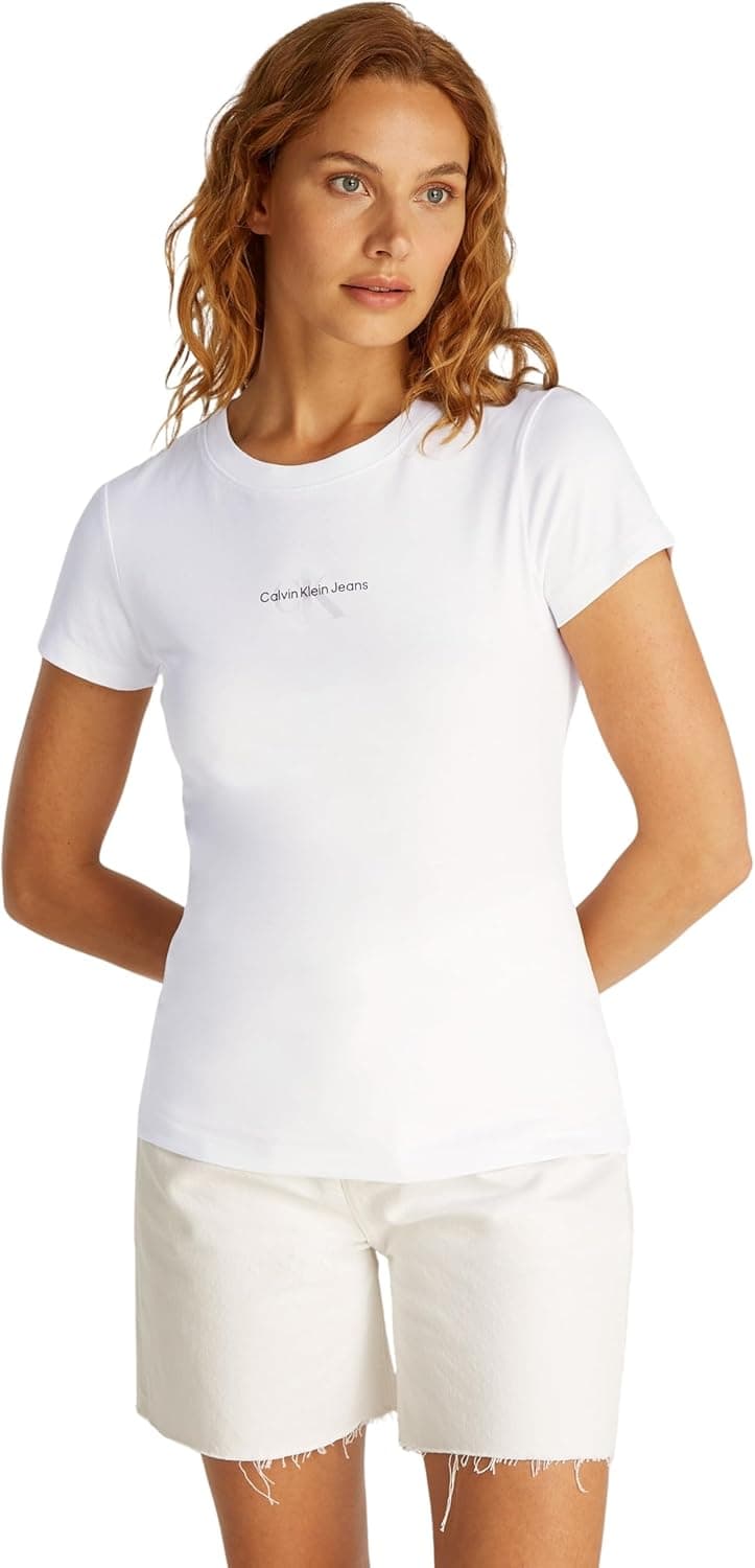Calvin Klein T-shirt S/S para Mulher