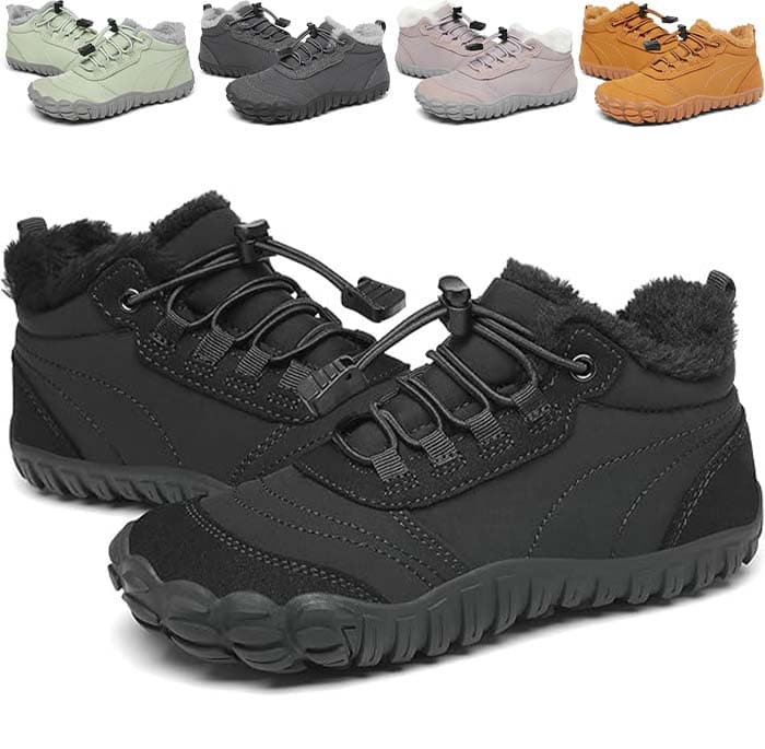 Sapatilhas de neve Barefoot unissexo para criança, confortáveis e antiderrapantes