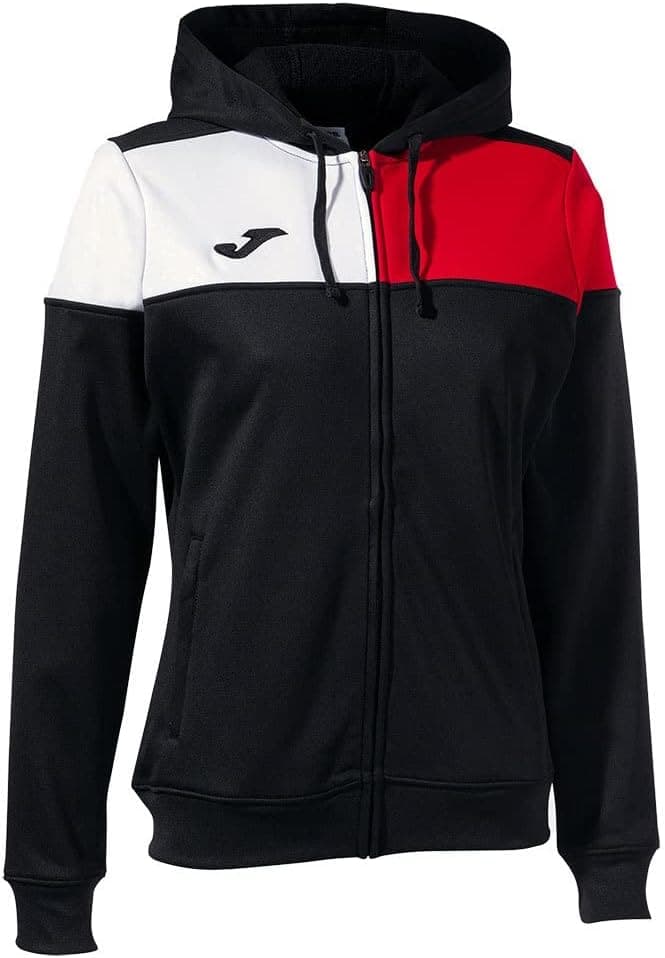 Joma Jacket Hood Crew V | Casaco desportivo com capuz para mulher