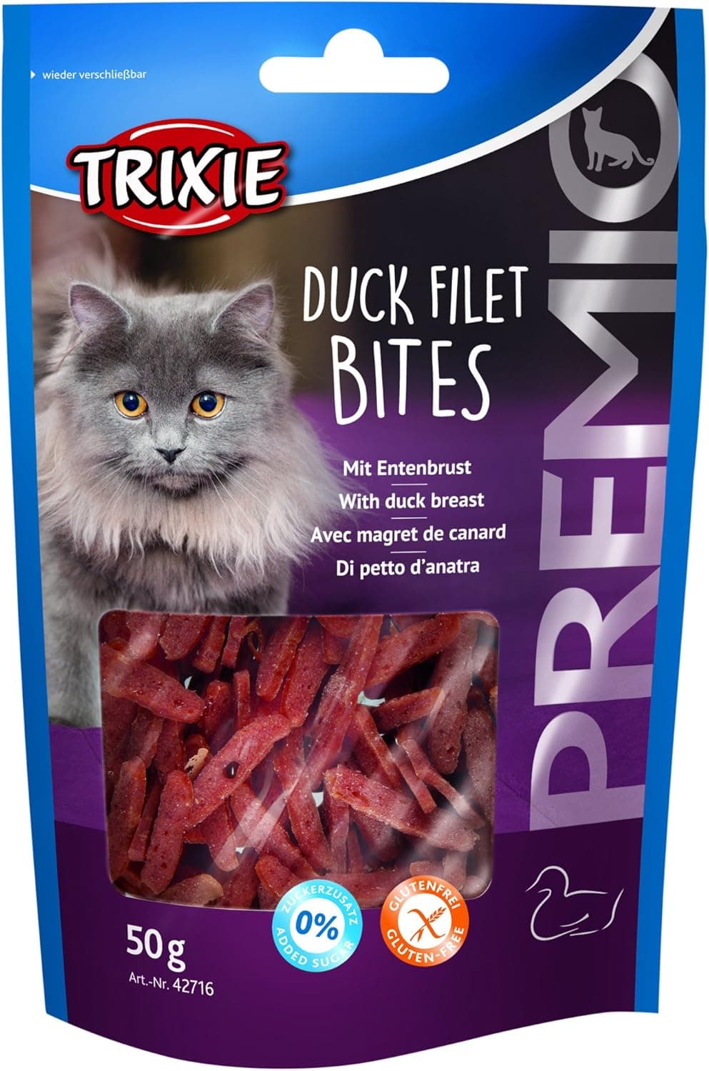 Prémio Duck Filet Bites, pato, 50 g