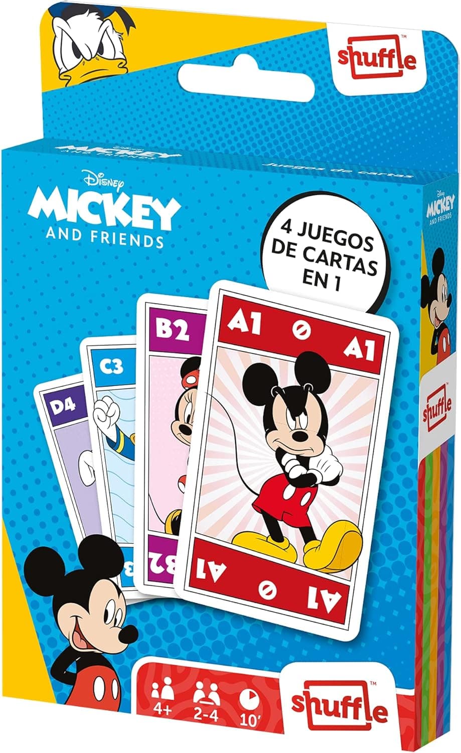 Shuffle Fun Mickey Friends 4in1, 108639792