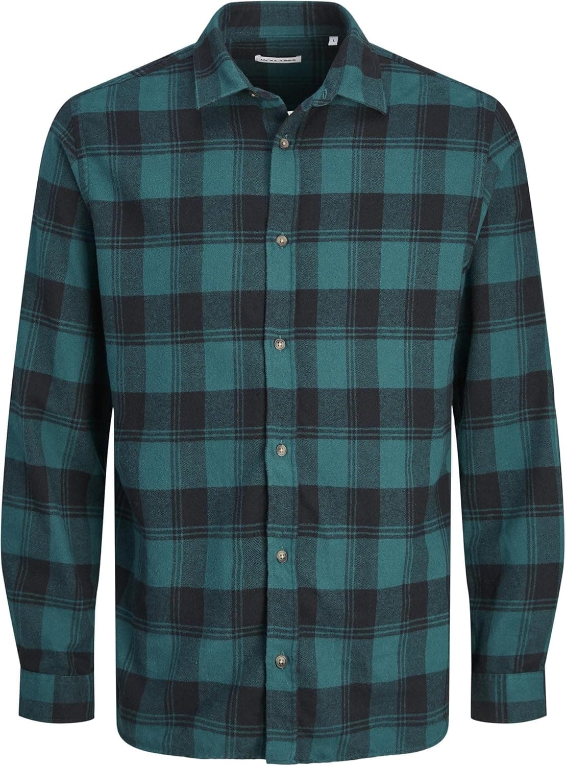 JACK & JONES Jjjoshua Fall Buffalo Shirt LS Camisa para homem