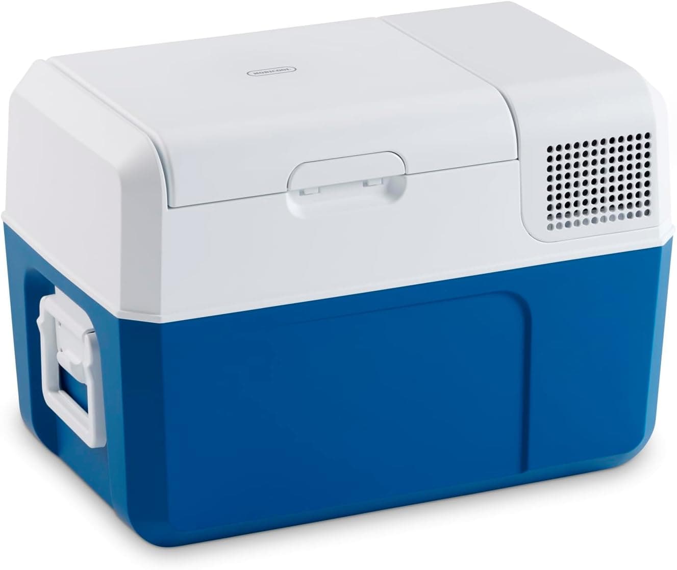 Mobicool MCF40 Geladeira e congelador de compressor portátil, 38 l, com capacidade de refrigeração de 10 °C a -10 °C para carro, camião, barco e autocaravana 