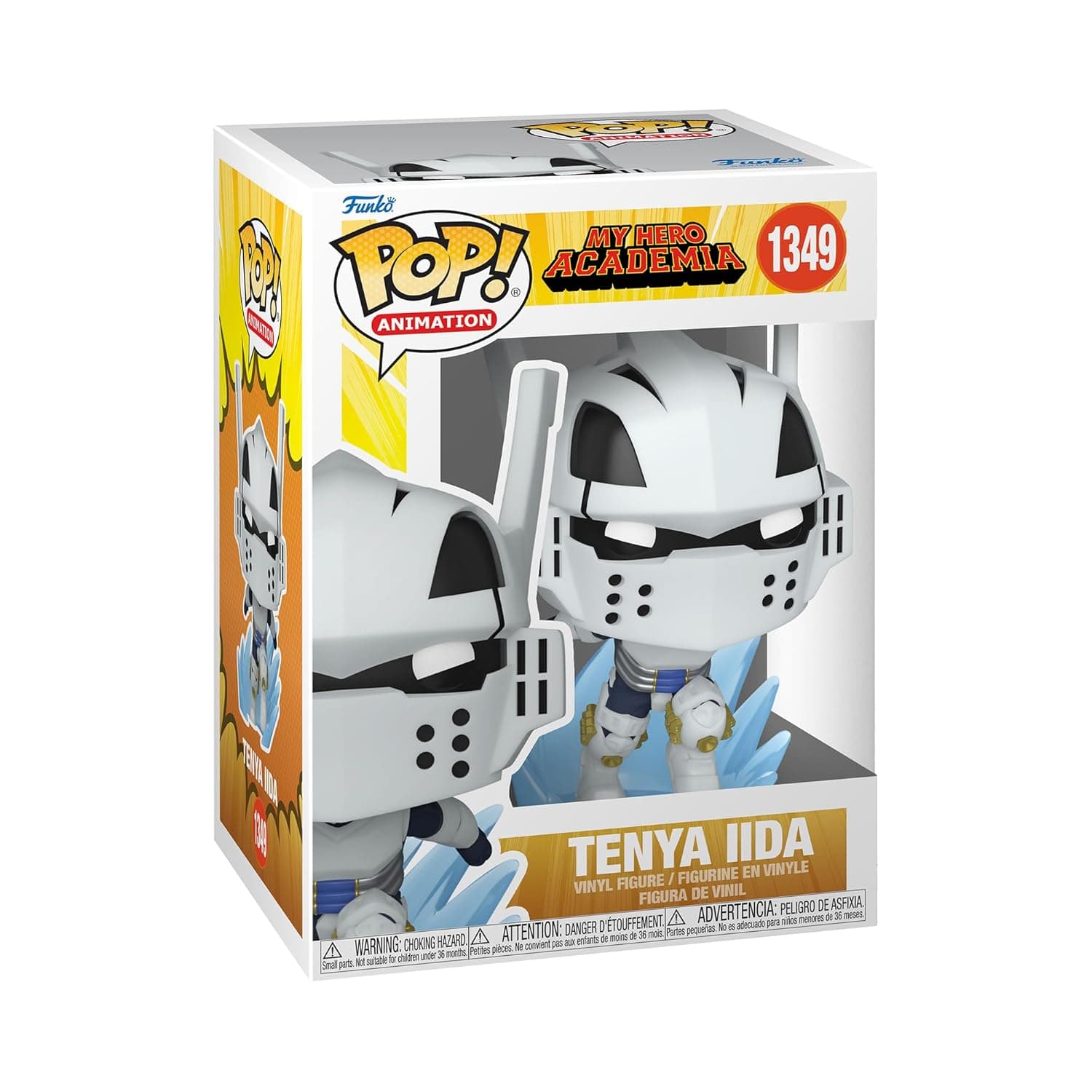 Funko Pop! Animation: MHA - Tenya Iida - Ingenium - (Recipro Burst) - My Hero Academia - Figura de vinil colecionável - Ideia de presente- Mercadoria oficial