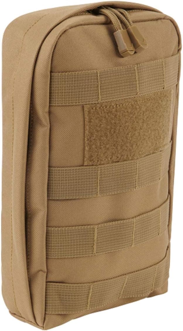 Brandit Molle Pouch Estojo Tático, Unissexo, Tamanho Único, Cor Camel