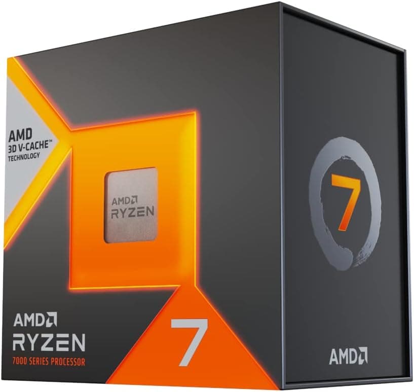 AMD Ryzen 7 7800X3D | Processador com 8 núcleos 16 threads e tecnologia 3D V-Cache para socket AM5