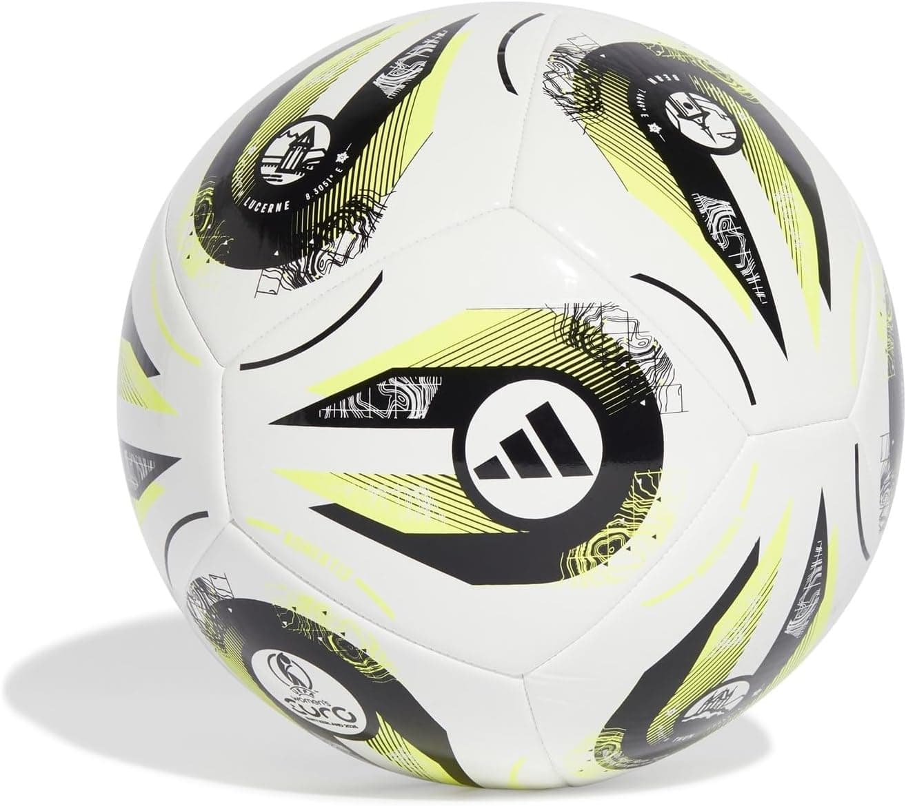 adidas Euro 2025 feminino, Bola de futebol unissexo para adulto