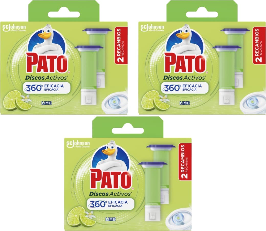 PATO - Discos Rec Lima Ml X2, 3 packs