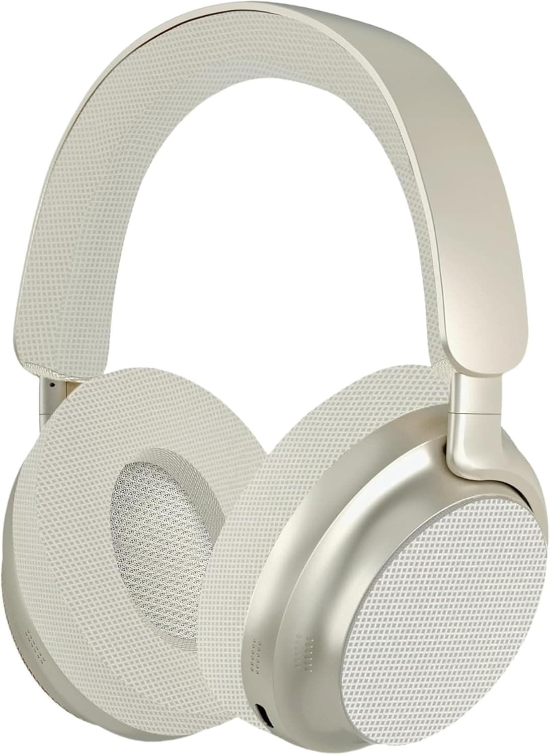 Next Destination | Auriculares sem fios Bluetooth 5.3 ND09, ajustável, baixo potente, duração 40 H, auricular rotação de 90 °, capacetes sem fios Bluetooth, auriculares | champanhe