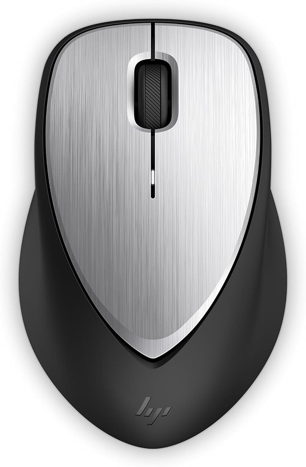 HP ENVY 500 - Rato sem fios recarregável (1600 PPP, 3 botões e roda de rolagem, bateria até 11 semanas, Windows 7, 8, 10; Mac OS; Chrome OS), preto e prateado