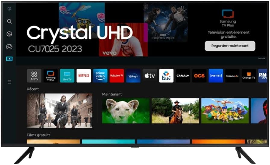 SAMSUNG Smart TV TU50CU7025KXXC 50" 4K Ultra HD LED HDR