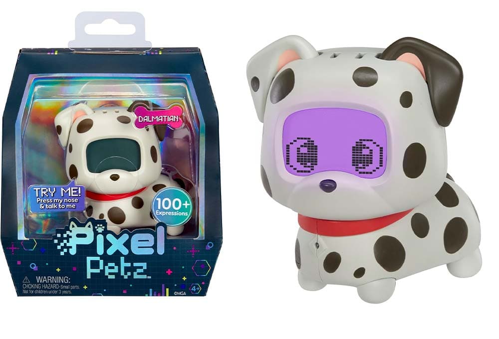 MGA Entertainment Pixel Petz - Dalmatian - Cão animal de estimação digital interativo - adequado para crianças com mais de 4 anos