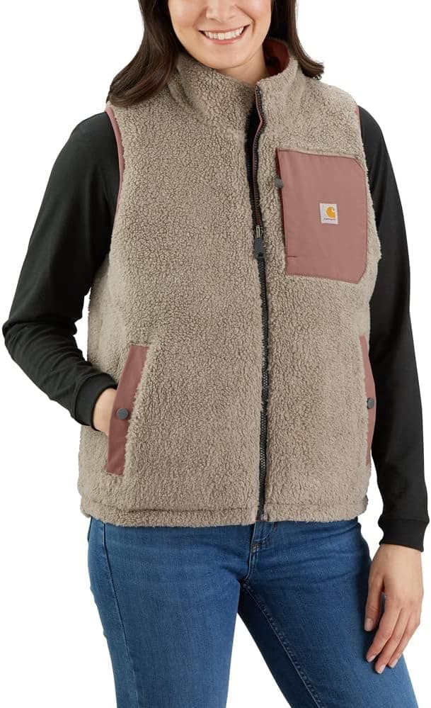 Carhartt Relaxed Fit Fleece Pullover Colete polar para mulher