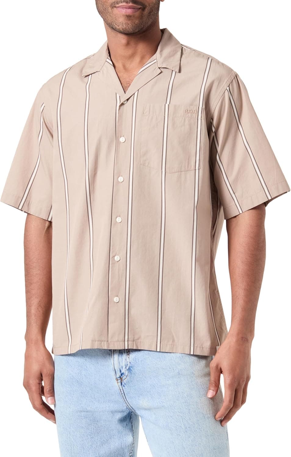 JACK & JONES Rddcain Resort- Camisa de manga curta para homem