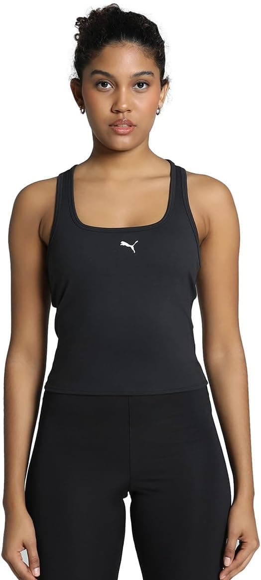 PUMA W Cloudspun Mesh Top desportivo para mulher
