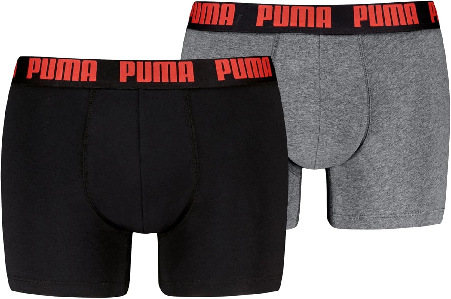 PUMA Men Everyday Boxers para homem, pack de 2