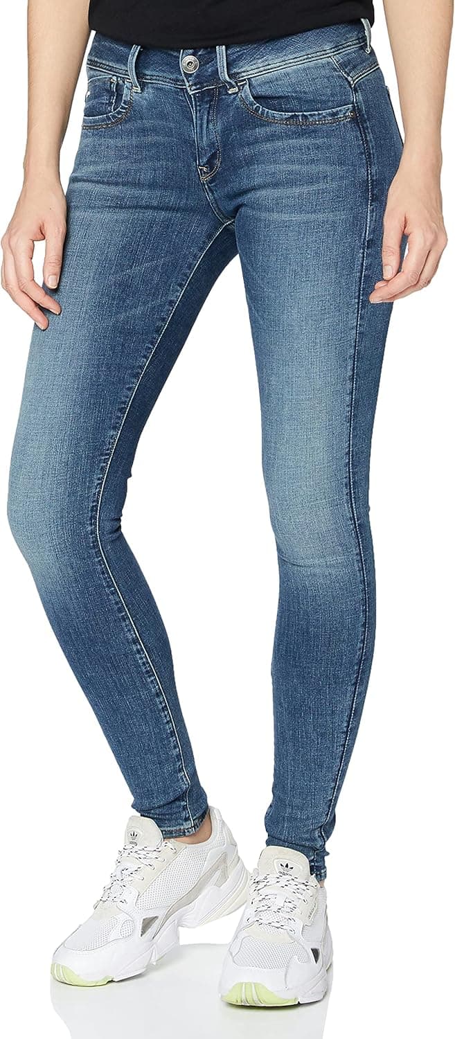 G-STAR RAW Lynn Mid Waist Skinny Jeans para mulher