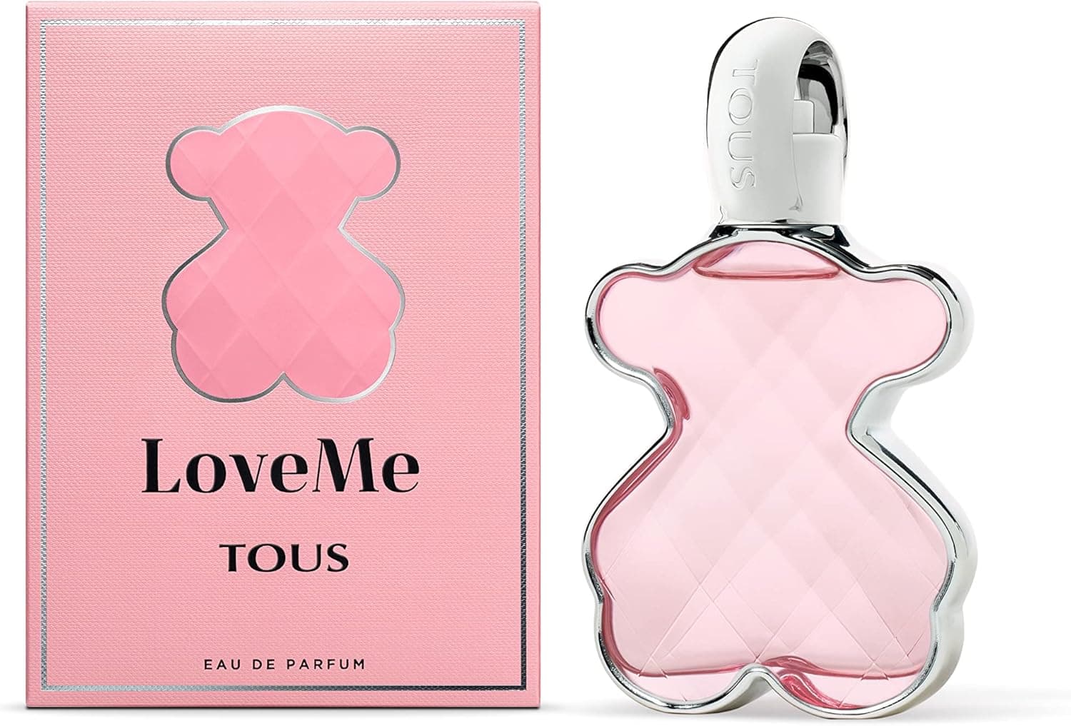 Tous LoveMe, Eau de Parfum para mulher, fragrância floral frutada, 50 ml com vaporizador