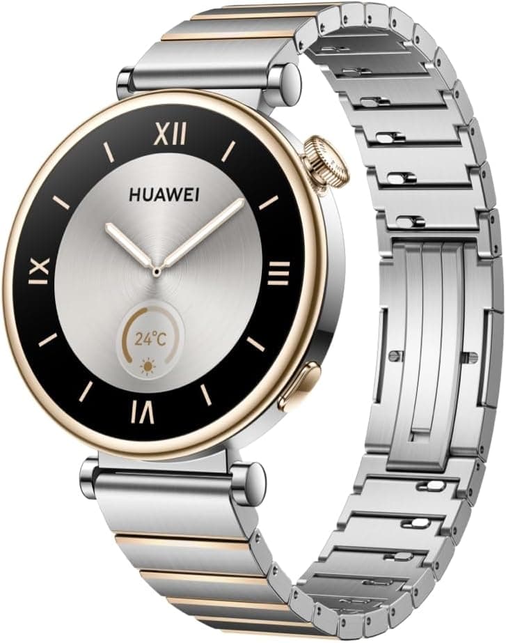 HUAWEI Watch GT 4 41 mm Smartwatch, bateria de até 7 dias, iOS e Android, gestão de calorias, acompanhamento profissional de saúde, SpO2, monitorização da frequência cardíaca, versão espanhola, aço