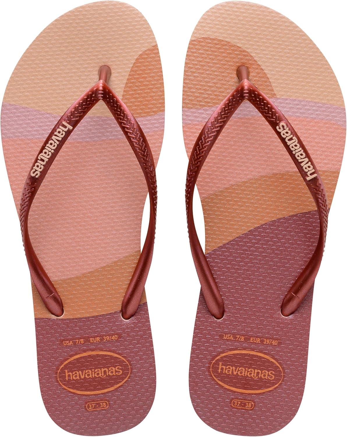 Havaianas Slim Palette Glow (Mini Me), chinelos para meninas