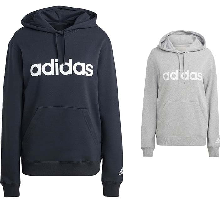 adidas Essentials Linear Hoodie camisola com capuz para mulher