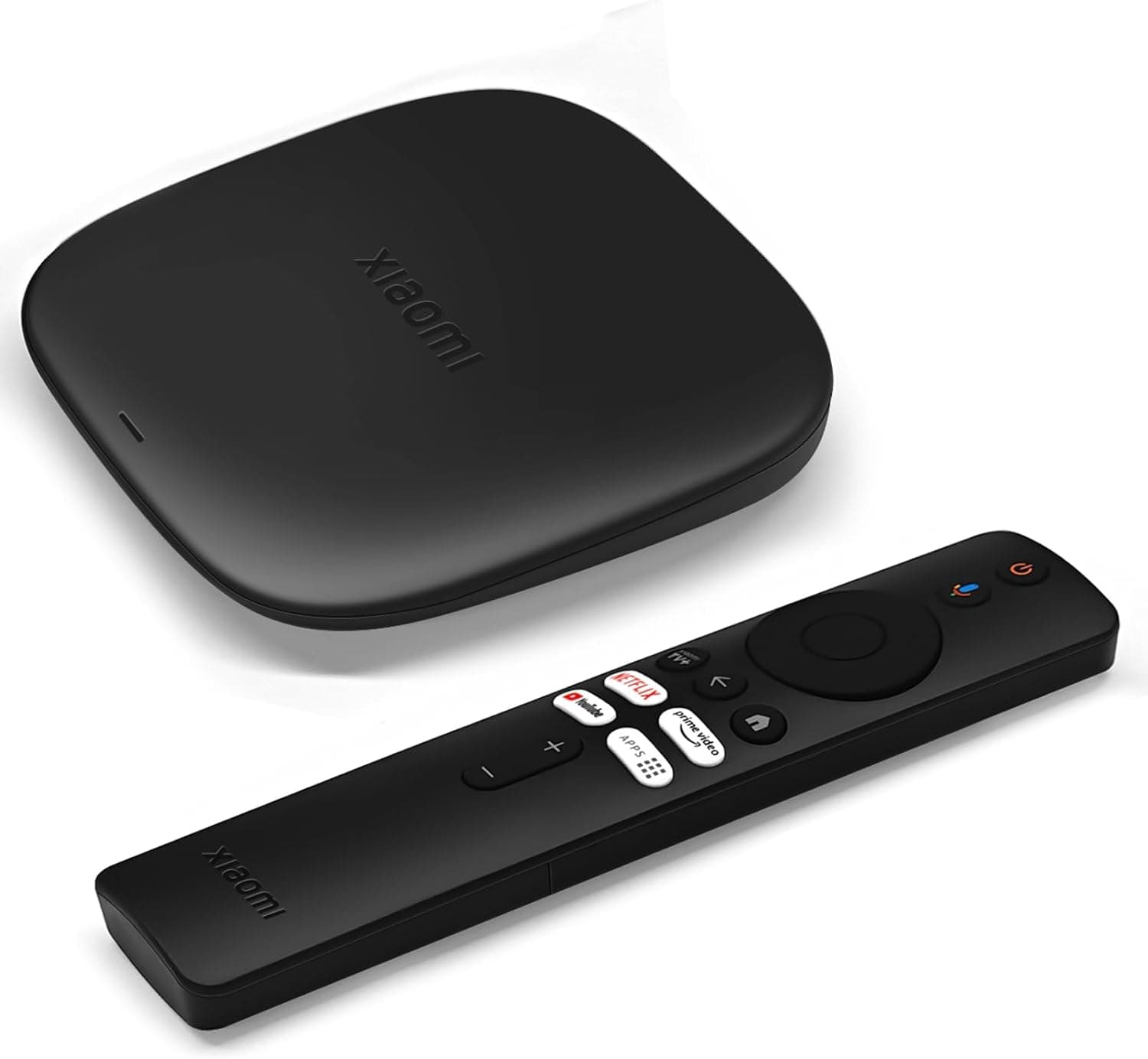 Xiaomi TV Box S (3nd Gen) 4K Ultra HD, processador poderoso, 2 GB RAM, 32 GB memória Smart TV Box, Google TV, Dolby Vision, HDR10, Dolby Atmos, DTS-X, Wireless Projection, WiFi 6, preto