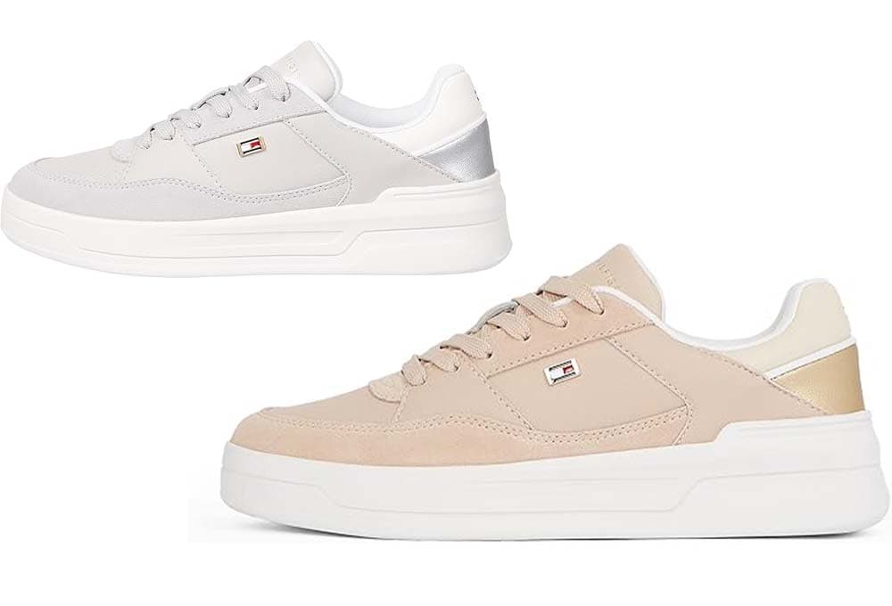 Tommy Hilfiger Sapatilhas para mulher, tamanho 40