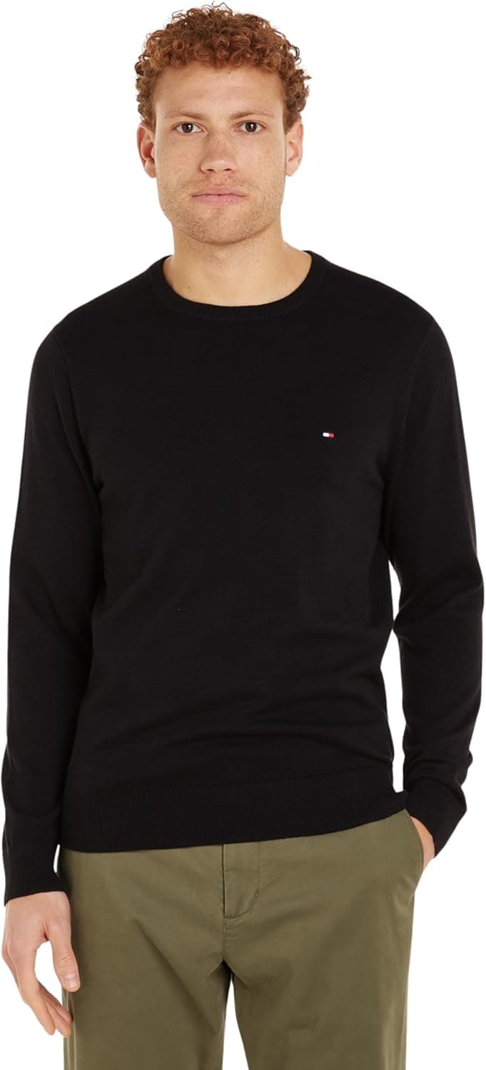 Tommy Hilfiger Camisola masculina essencial 