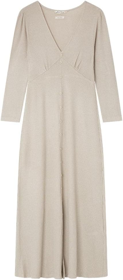 SPRINGFIELD | Vestido midi casual de mulher com botões à frente