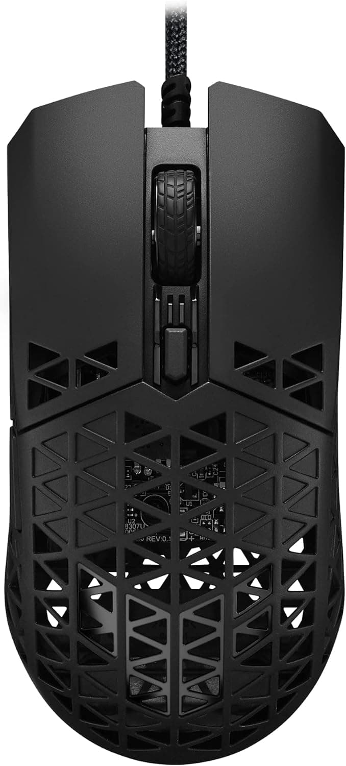 ASUS TUF Gaming M4 Air | Rato gaming com sensor 16 000 dpi ultraleve e 6 botões programáveis