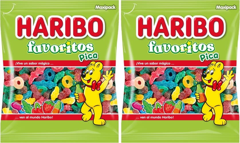 Haribo 0008005 Favoritos Pica, 1 kg (x2)