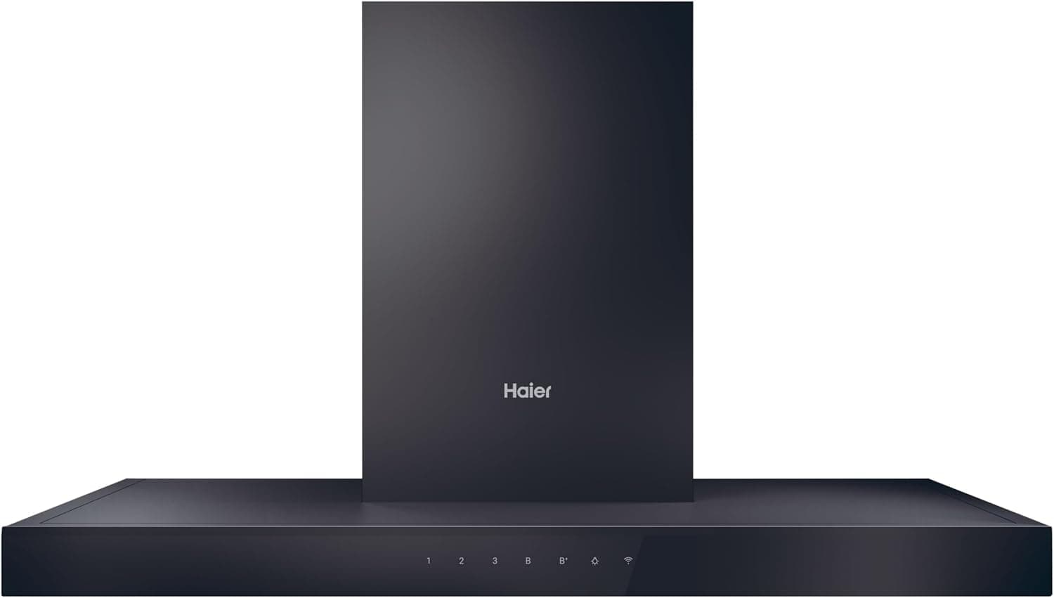 Haier I-Link HATS9CBS4BWIFI | Exaustor de parede 90 cm com controlo Wi-Fi, 5 velocidades e filtros de carvão