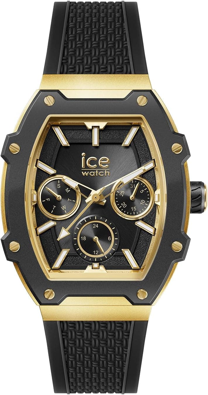 ICE-WATCH - ICE Boliday Steel - Relógio com correia de silicone (médio)