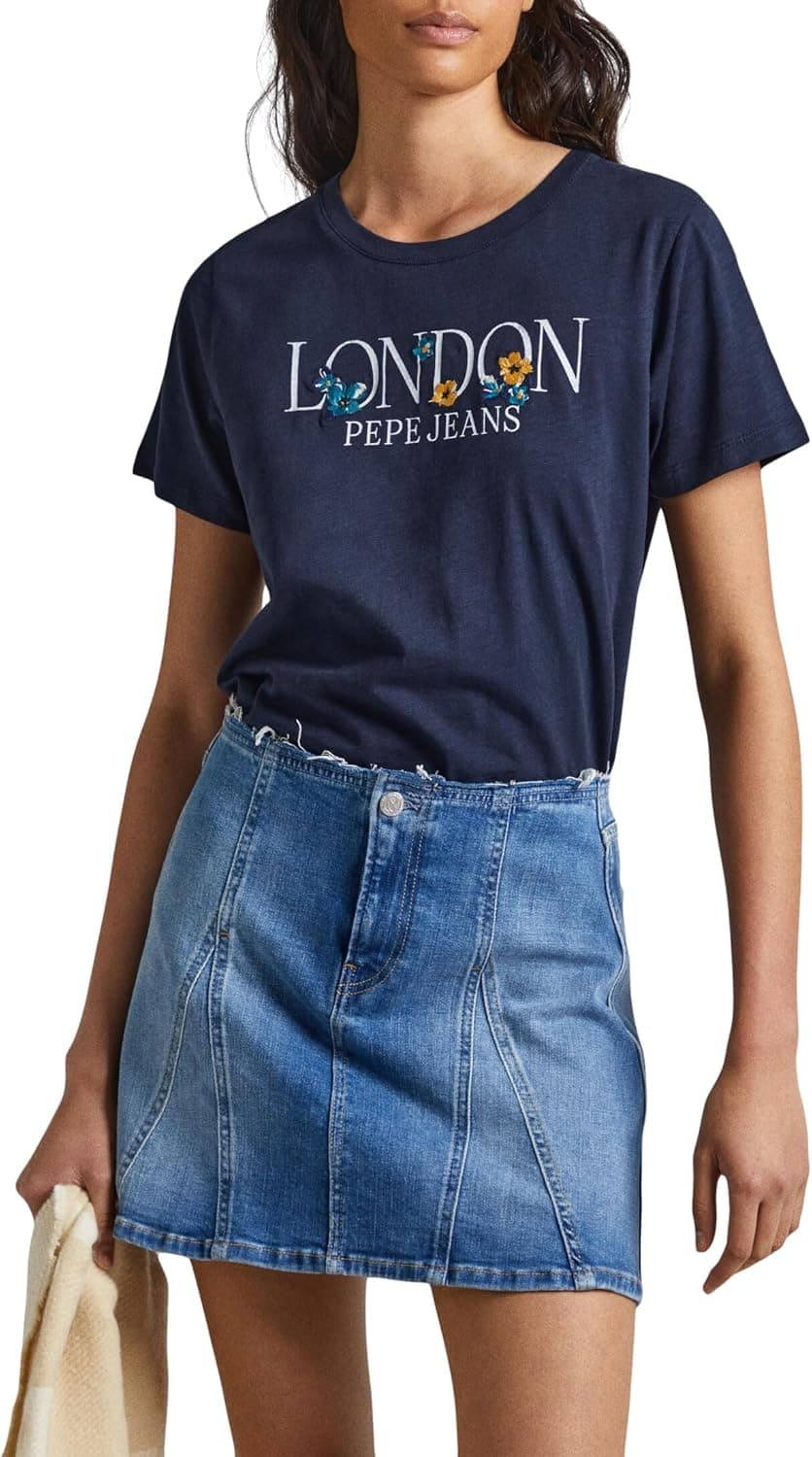Pepe Jeans Velvet T-shirt para mulher