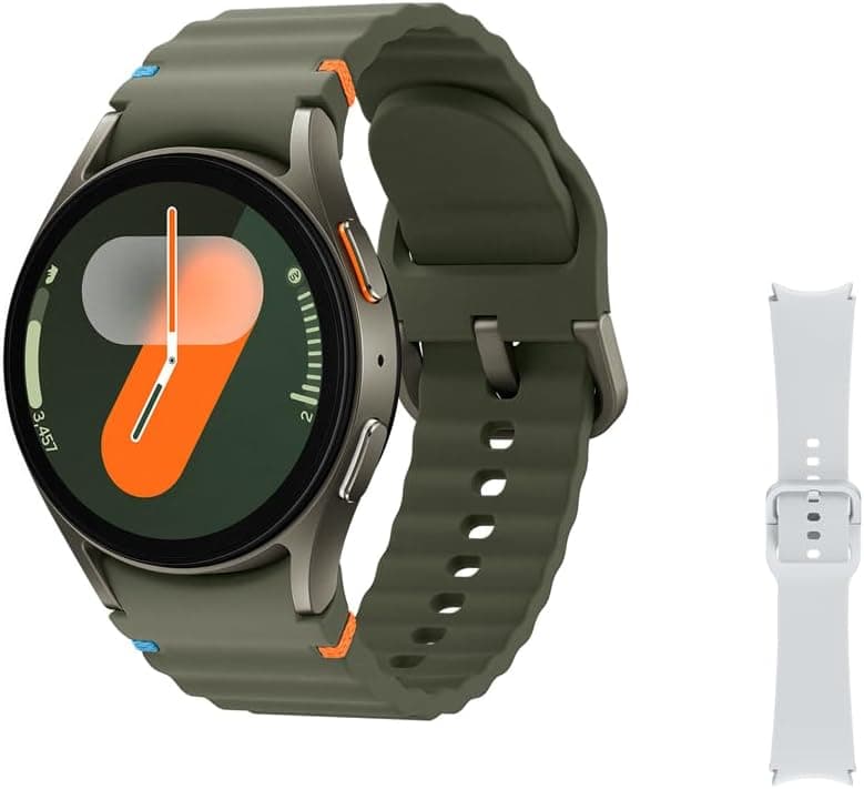 Samsung Galaxy Watch7 4G LTE correia - Smartwatch 40 mm, controlo de saúde, acompanhamento desportivo, verde