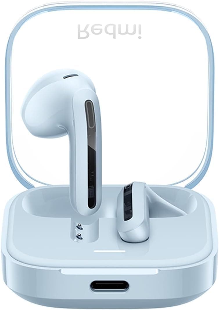 Xiaomi Redmi Buds 6 Active Wireles | Auriculares Bluetooth de 5,4 polegadas | bateria de longa duração de 30 horas, cancelamento de ruído para chamadas, 5 modos de sintonização, IPX4