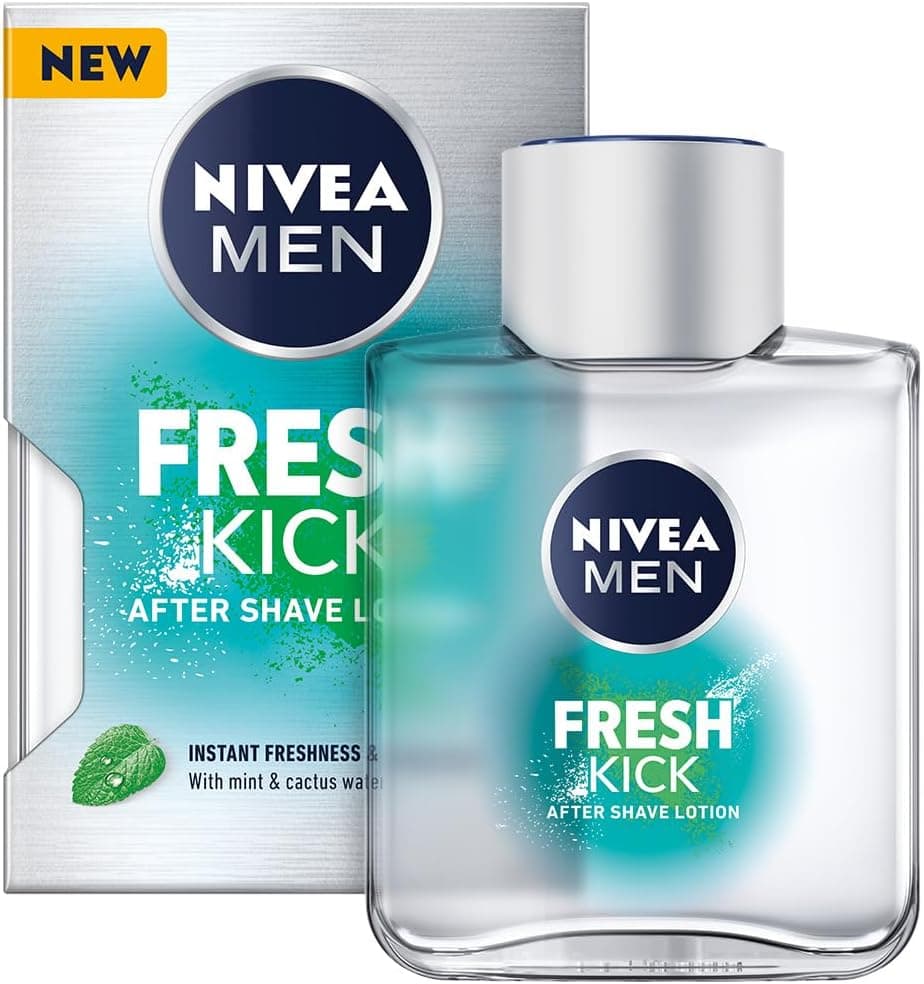 Nivea Men Fresh Kick After Shave Lotion, 100 ml