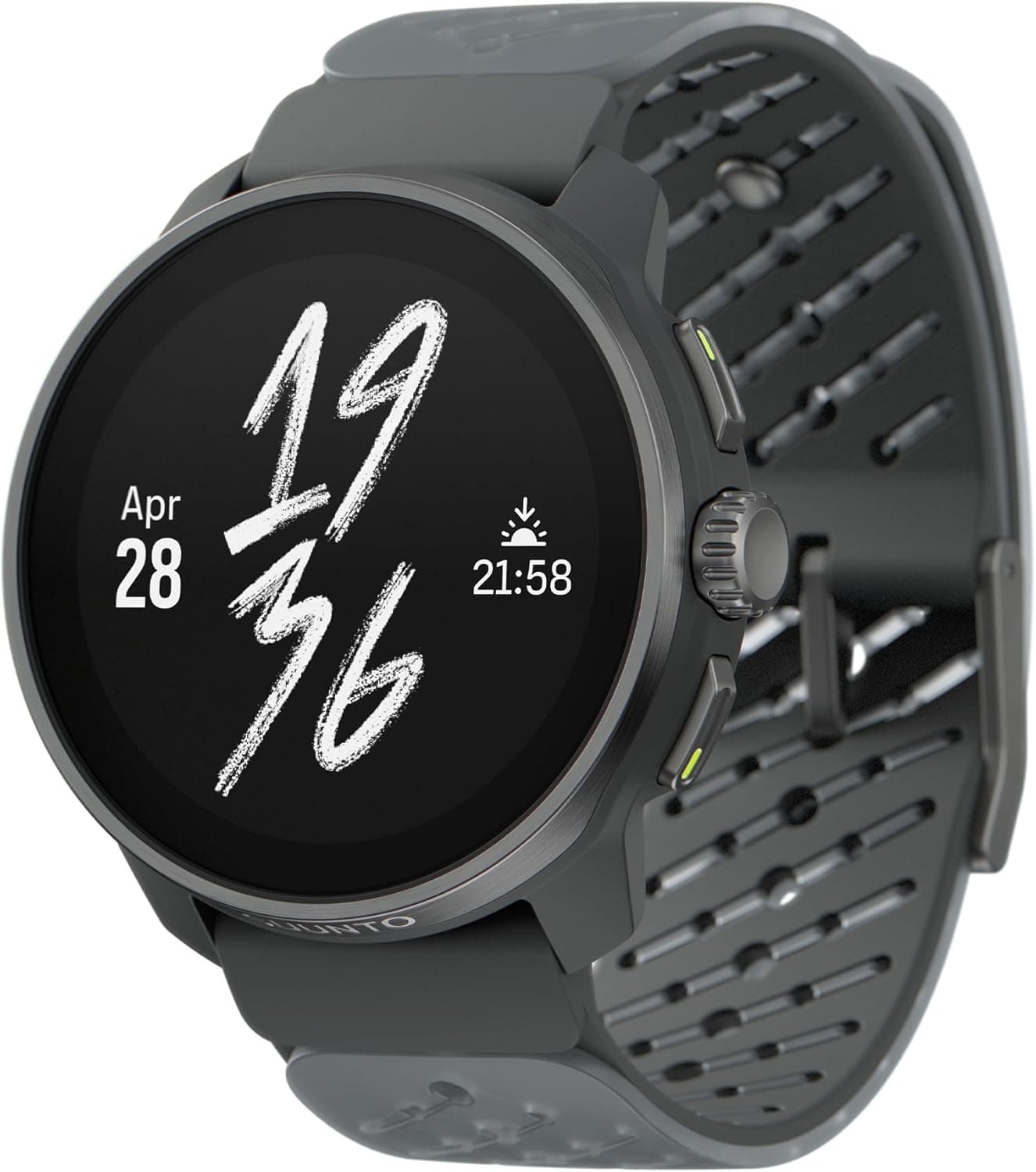 SUUNTO Race S Relógio de corrida com ecrã tátil AMOLED, relógio desportivo GPS de dupla frequência, acompanhamento de HRV e sono, plano de treino baseado em IA, mapas offline gratuitos