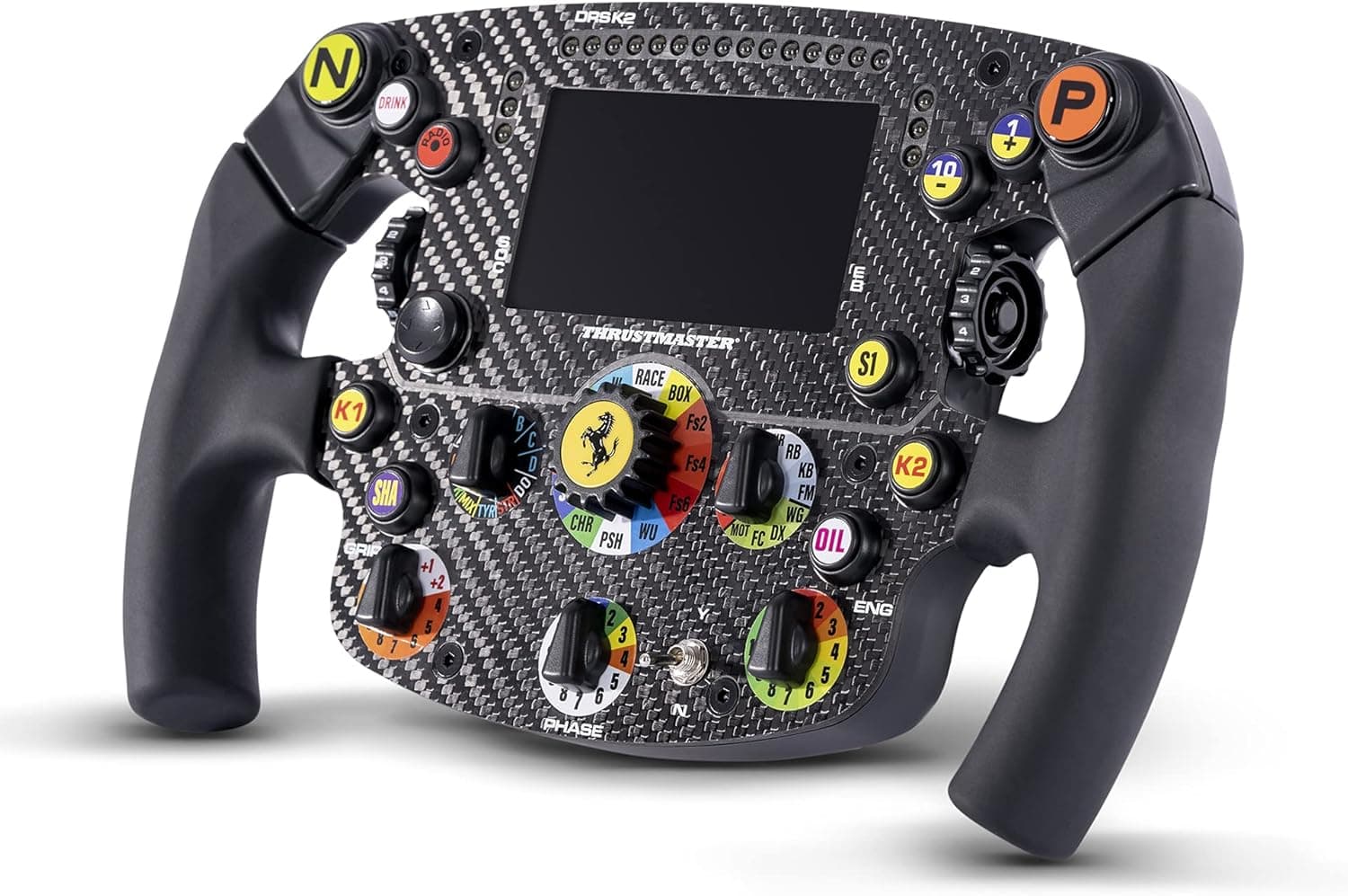 Thrustmaster Formula Wheel Add-On Ferrari SF1000 Edition, Réplica de Volante, PC, PS4, PS5, Xbox One e Series X|S - com Licença Ferrari
