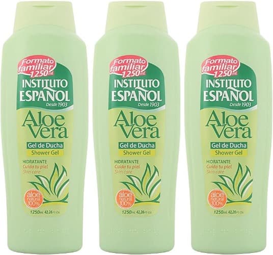 Instituto Español Gel de Baño Aloe Vera | Gel de duche hidratante com aloé vera 1250 ml
