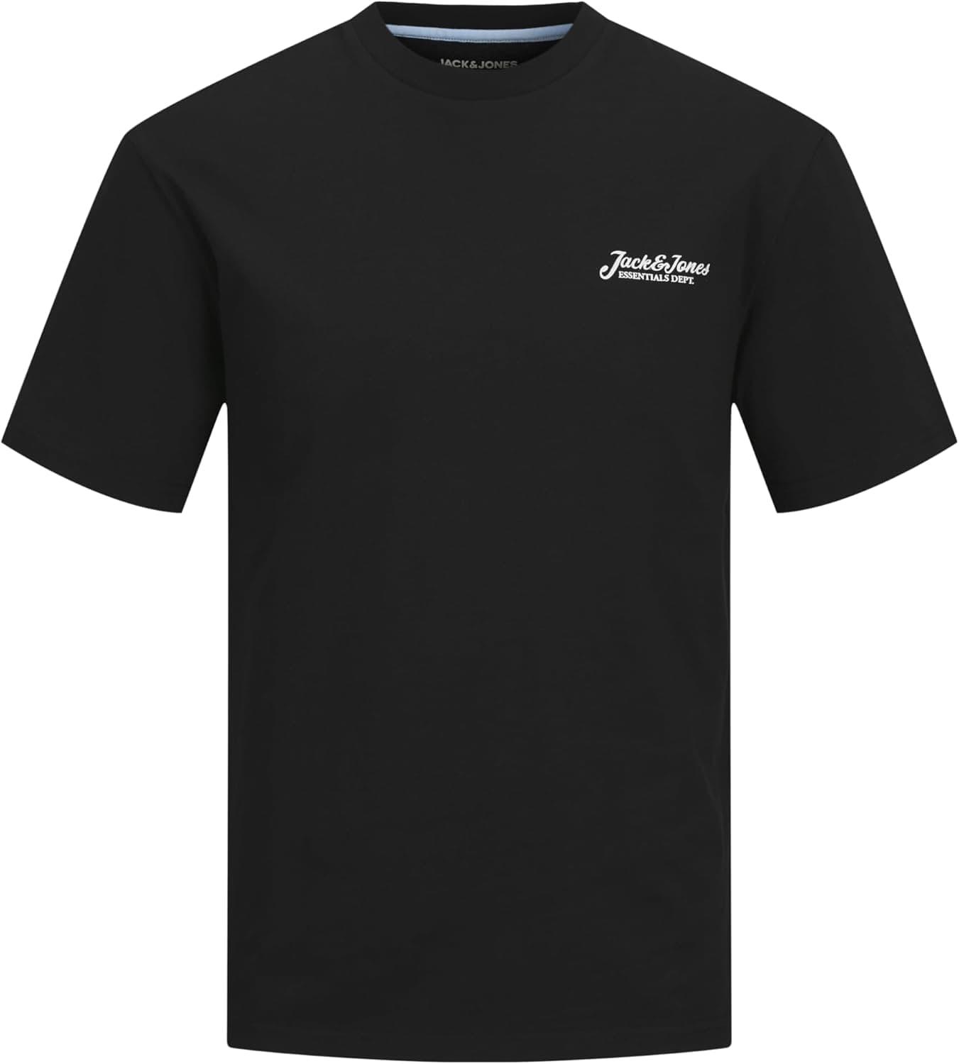 JACK & JONES Jjbeau Tee SS Frontprint Crew Neck para homem