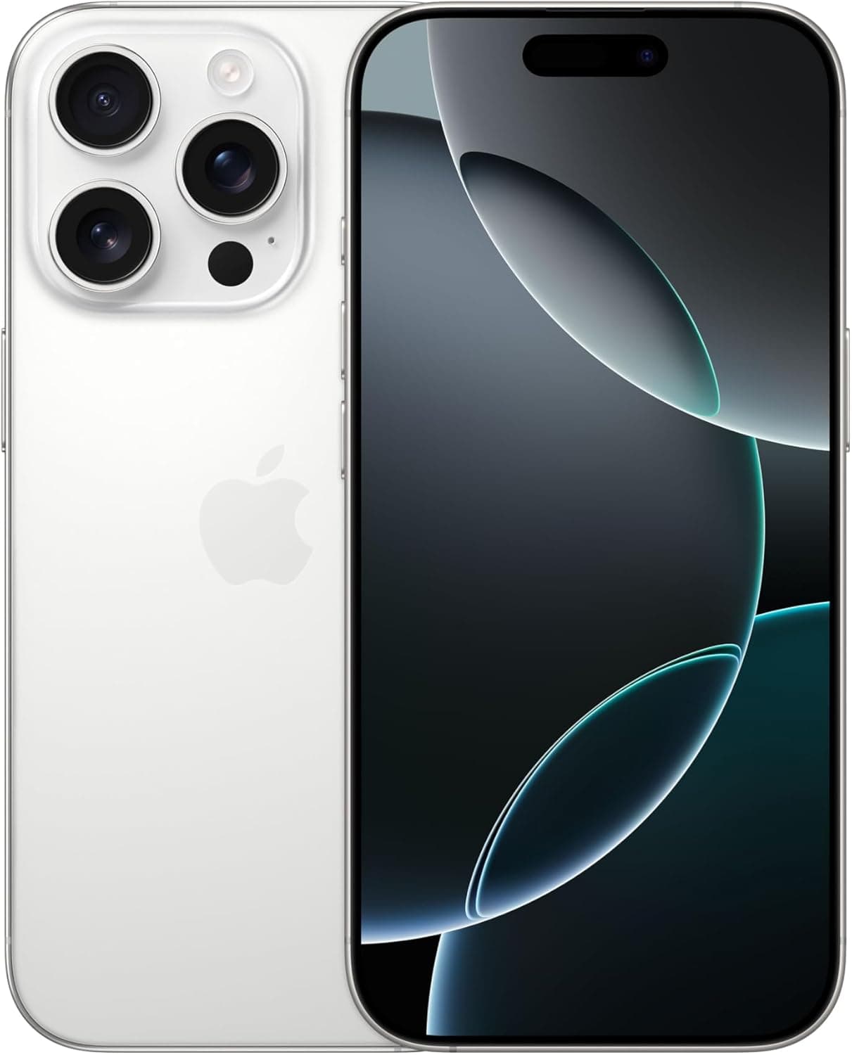 Apple iPhone 16 Pro de 1 TB: Smartphone 5G com controlo de câmara, gravação em 4K a 120 f/s com Dolby Vision e um grande salto em autonomia. Compatível com AirPods; titânio branco