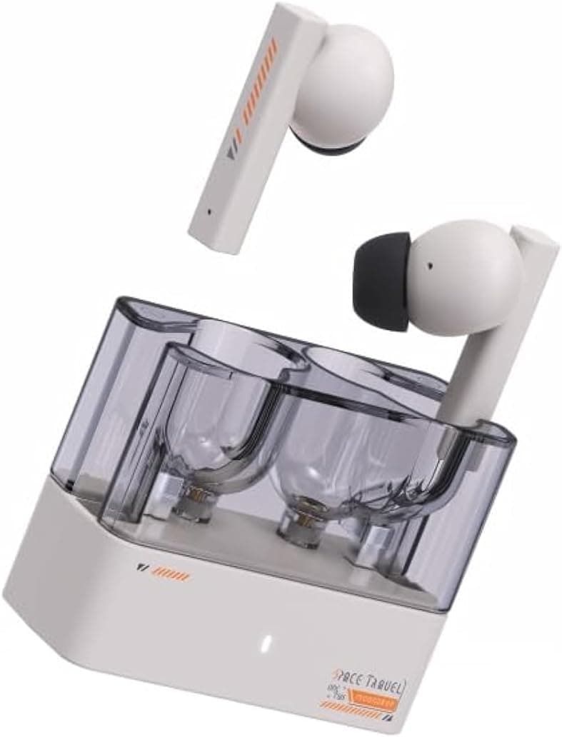 Moondrop Space Travel | Auriculares sem fios Bluetooth com cancelamento de ruído e som estéreo