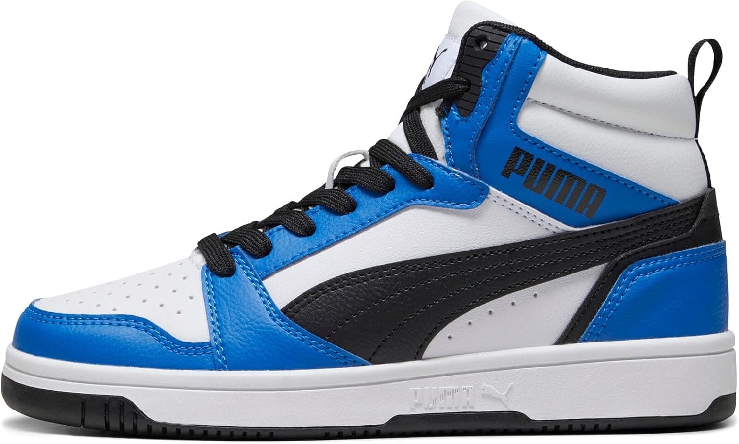 PUMA Rebound V6 Mid Jr, Sneaker para crianças