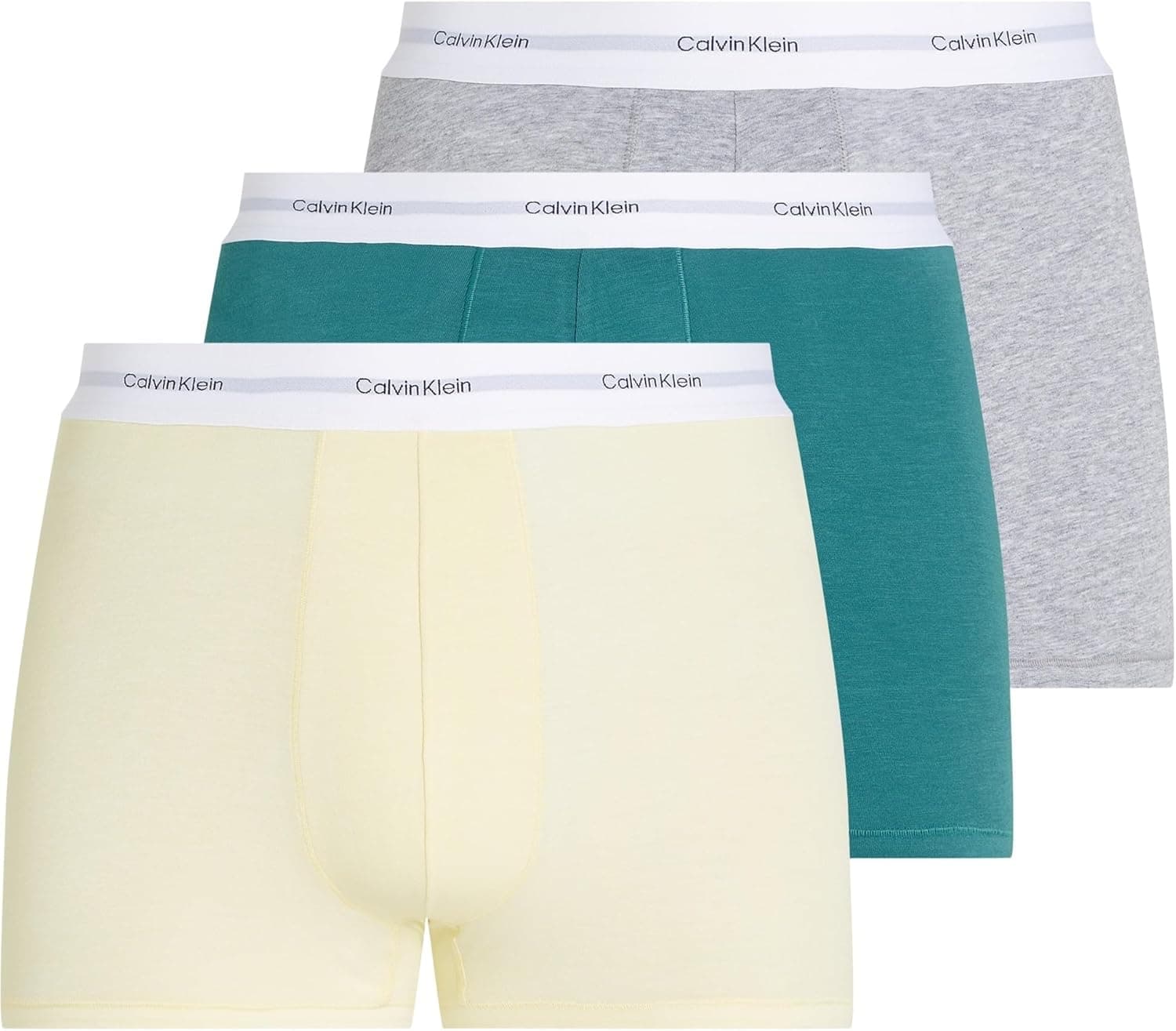 Calvin Klein Trunks | Pack de 3 boxers para homem com logo na cintura