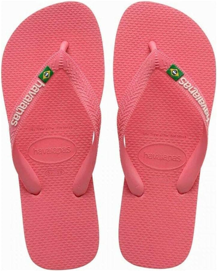 Havaianas Brazil Logo | Chinelos icónicos com tiras coloridas, sola antiderrapante e bandeira do Brasil
