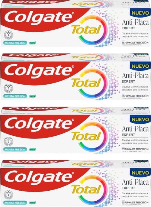 Total anti-placa pert hortelã fresca, 75 ml x 4