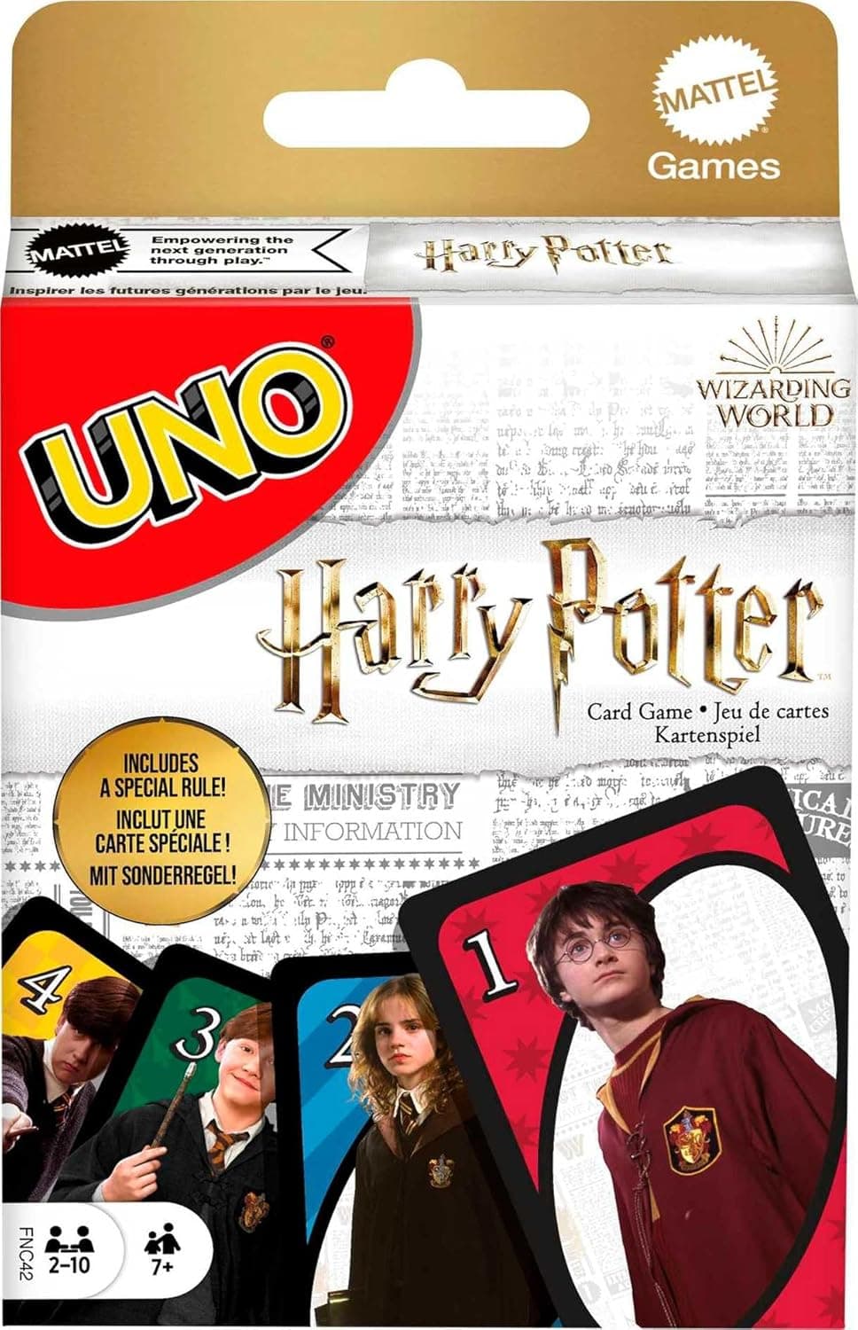 UNO Harry Potter Jogo de cartas (FNC42)